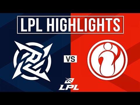 NIP vs IG Highlights ALL GAMES | LPL 2024 Summer | Ninjas In Pyjamas vs Invictus Gaming