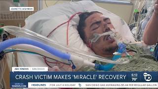 Lakeside man makes 'miracle' recovery after motorcycle crash