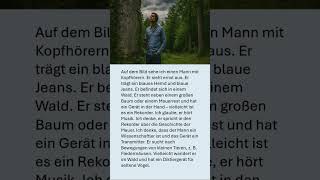 Deutsch B1 mündliche Prüfung Beispiel 4 mit Bildbeschreibung | German B1 Oral Exam Practice