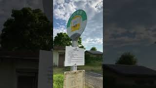 難読！日東交通車庫のまえの前のバス停！【日本バス停紀行】第419回　平群車庫