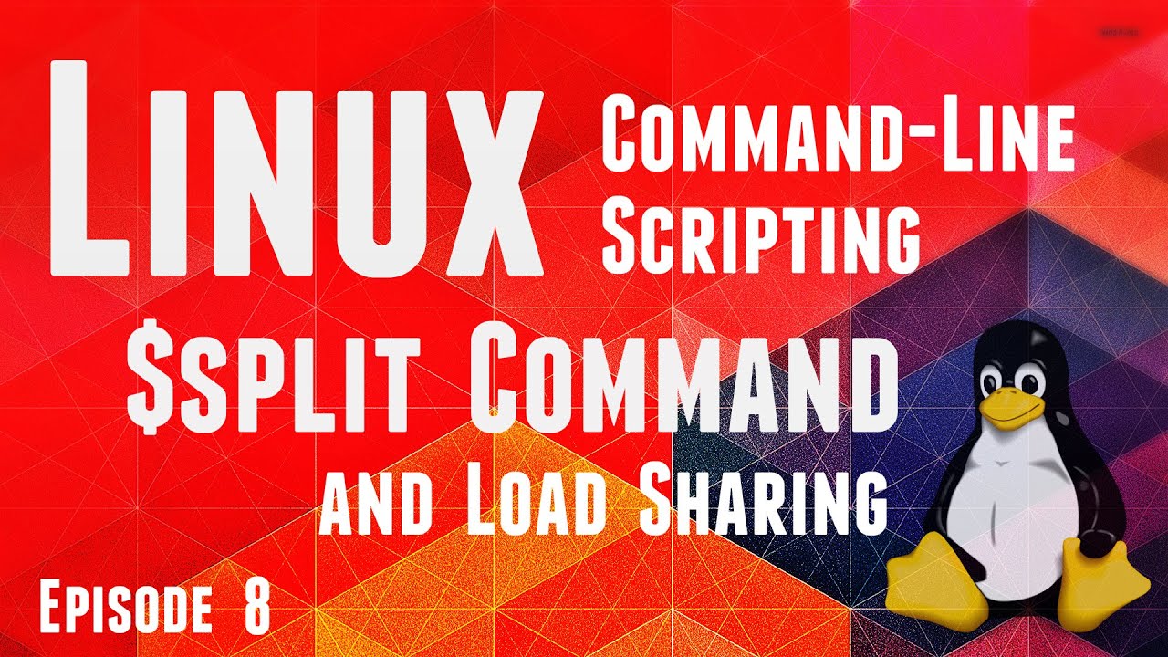 Online Course - Linux CLI Scripting Episode8 - $split command # ...