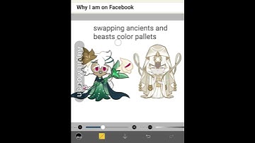 swapping the ancients and beasts color pallets #cookierunkingdom #cookierun