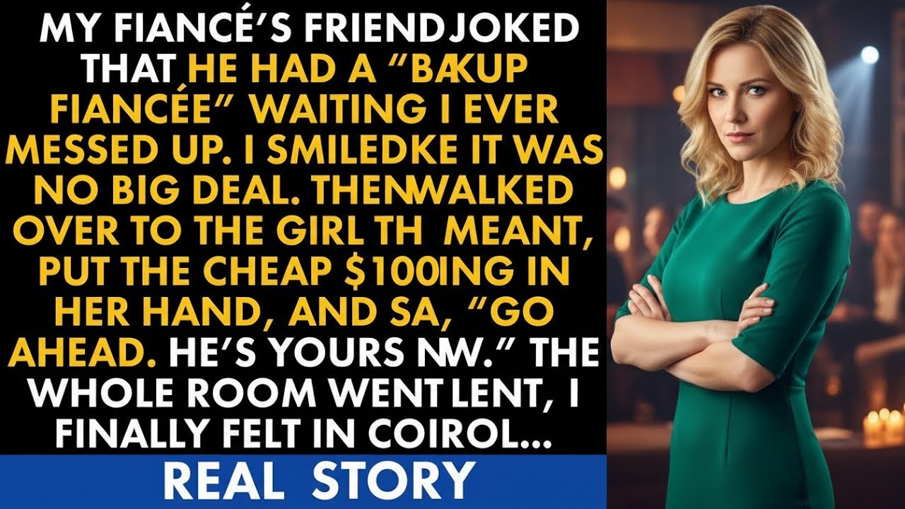 My Fiancé’s Friends Joked He Had a “Backup Fiancée” If I Ever Messed Up