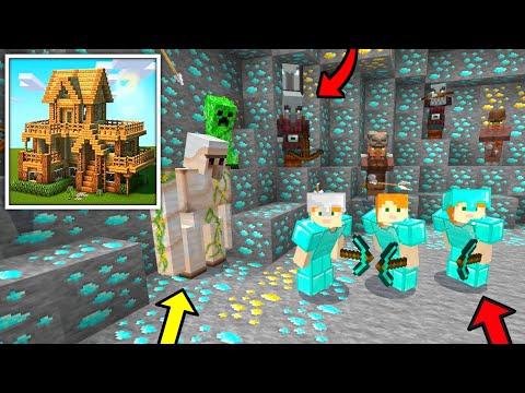 Multiplayer Survival In Pixel Craft City - How To Find Diamonds In Survival Episode 1