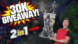30K GIVEAWAY - WIN AN $800 STATUE!!! 2-in-1 Watch Dogs 2 by PureArts!
Congratulations to Nathan D. for winning the Watch Dogs 2 Statue. Thank you to everyone who entered. Thank you again to CollectorZown and PureArts for donating this statue!
ABOUT WATCH DOGS 2: HACKTIVIST MARCUS & HACKTIVIST WRENCH BUNDLE:
MSRP: $799
HACKTIVIST MARCUS:
Height: 23.6 in (60 cm)
Width: 12.6 in (32 cm)
Depth with cell phone: 11 in (28 cm)
Depth with drone: 14 in (36 cm)
Weight: 12.1 lbs (5.5 kg)
HACKTIVIST WRENCH:
Height: 19 in (48 cm)
Width: 13.75 in (35 cm)
Depth: 11 in (28 cm)
Weight: 13.2 lbs (6 kg)
Giveaway open to 13 years or older
1 set of entries per person
e-mail address will be collected for notification purposes only
Birth date is used solely to verify age of participant
No purchase necessary
Grand Prize: PureArts Watch Dogs 2 statue
All entries must be received by 2PM PST, Saturday, November 28, 2020
Winner will be selected randomly and be notified via e-mail
Winner will have 48 hours to claim the prize, or we will redraw a new winner.
This giveaway is run in accordance to the YouTube Community Guidelines and YouTube Terms of Service.
Void where prohibited by law
Must comply with YouTubes Community Guidelines:
https://www.youtube.com/about/policies/#community-guidelines
Any entries not following the YouTube Community Guidelines will be disqualified. Personal data from the giveaway will NOT be shared in any way, shape or form.
This promotion is in no way sponsored, endorsed or administered by, or associated with, Instagram or Facebook. 30K GIVEAWAY - WIN AN $800 STATUE!!! 2-in-1 Watch Dogs 2 by PureArts!