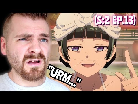 MASSAGE BATH TIME?!!! | THE APOTHECARY DIARIES | SEASON 2 - EPISODE 13 | REACTION!!