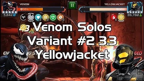 5★R3 Venom Solos Yellowjacket Final Boss | Variant #2 Chapter 3.3 | Mystery In The Micro-Realms