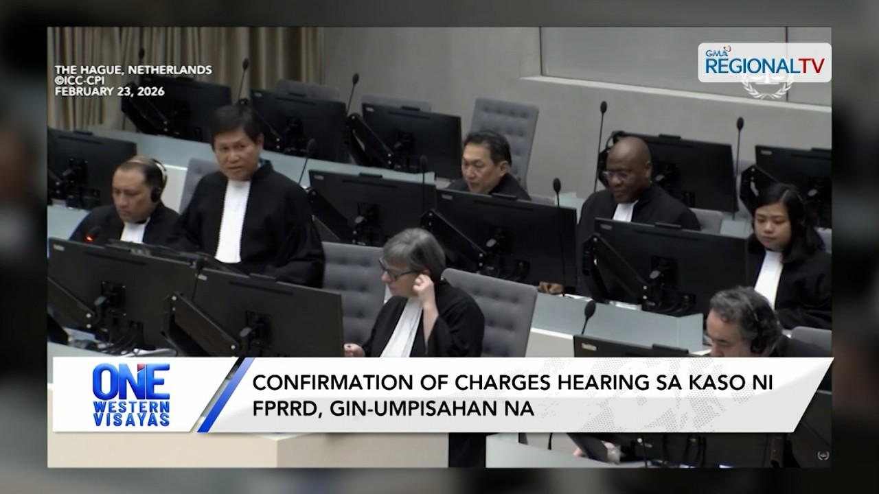 Confirmation of charges hearing sa kaso ni FPRRD, gin-umpisahan na | One Western Visayas