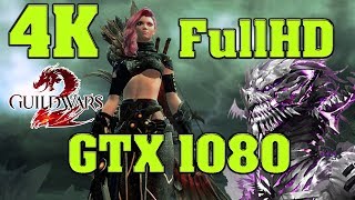 Guild Wars 2 - Frames per Second - GTX 1080 UHD/FULLHD