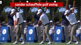 PGA TOUR xander schauffele golf swing