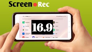 How to Screen 🔴REC in 16.9||                     16.9 me screen recording kaise kare
