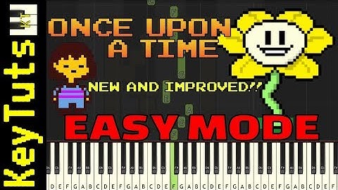 NEW AND IMPROVED - Learn to Play Once Upon A Time from Undertale - Easy Mode