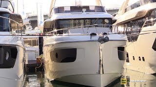 2019 Absolute Navetta 52 Motor Yacht - Deck Interior Bridge Walkthrough - 2019 Miami Yacht Show