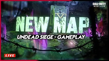 CODM LIVE: New map Undead Siege Gameplay | Season 11 Final Snow | Subscribe!