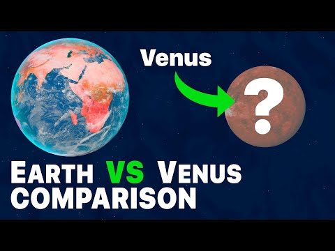 Video: Jaké jsou podobnosti a rozdíly mezi Zemí a Venuší?