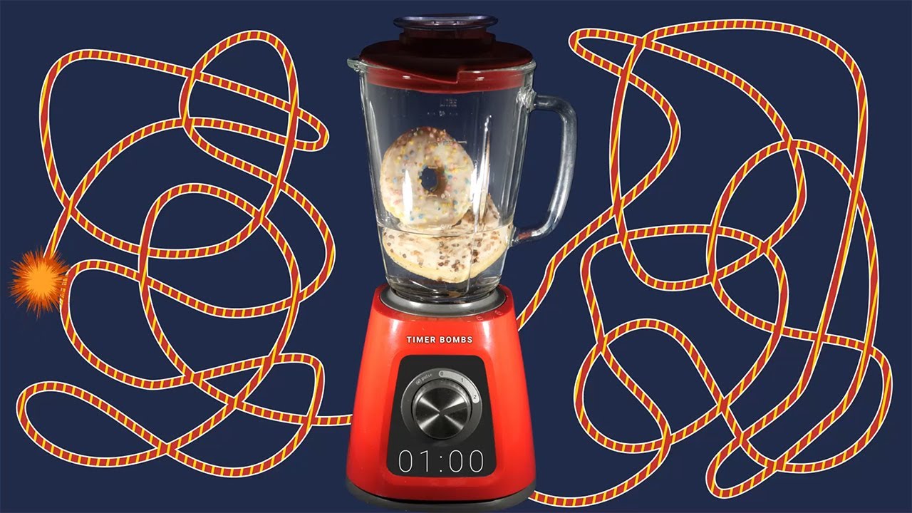 1 Minute Donut Blender Timer Bomb