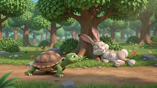 The Tortoise and the Hare | Slow and Steady Wins the Race | Kids Story