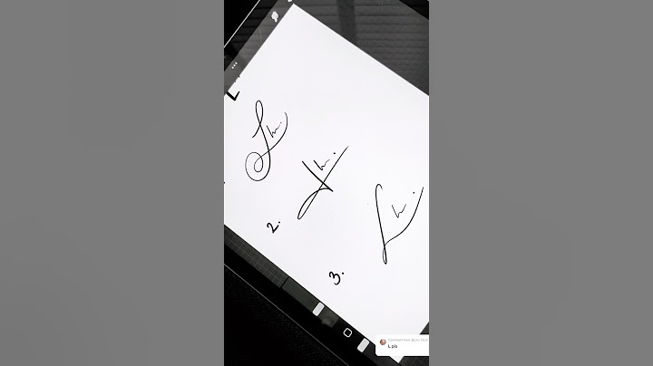 Signature Style Ideas | Letter “L” #howto #create #digitalart #logo #signature #easy