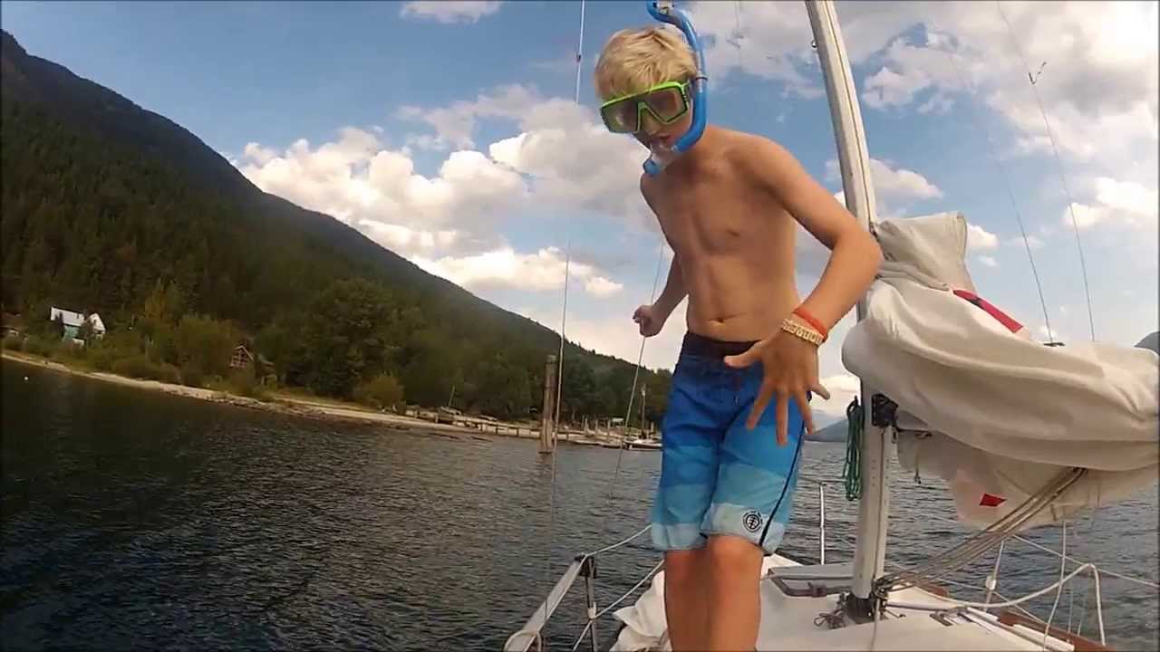 Wreck Snorkeling on Kootenay Lake. Kuskanook, Hosmer and Railcar. Gopro