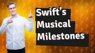 What is Taylor Swift's biggest achievement?