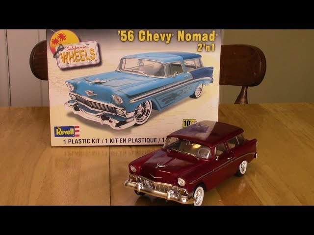 Maquette MONOGRAM Chevrolet Chevy Nomad 1956 - Échelle 1/25 - États-Unis - Neuf