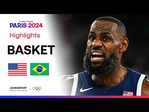 JO PARIS 2024 - 35 POINTS D’ÉCART : La team USA n'a pas blagué contre le Brésil