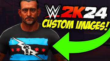HOW TO UPLOAD CUSTOM IMAGES IN WWE 2K24!