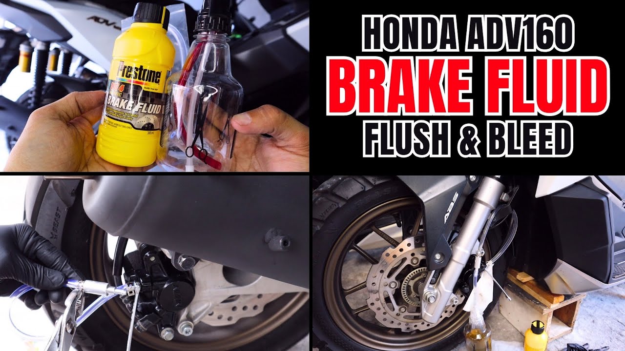 ADV 160 | Brake Fluid Flush & Bleed