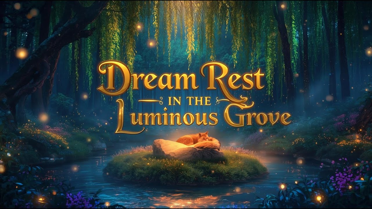 Deep Sleep Story: Luminous Forest Journey ✨ Relaxing Bedtime Fantasy for Insomnia & Anxiety Relief