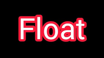 WHAT is "Float" Data-Type⁉️