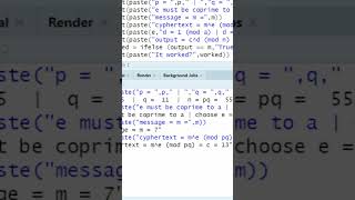 I Wrote An RSA Encryption Algo In R