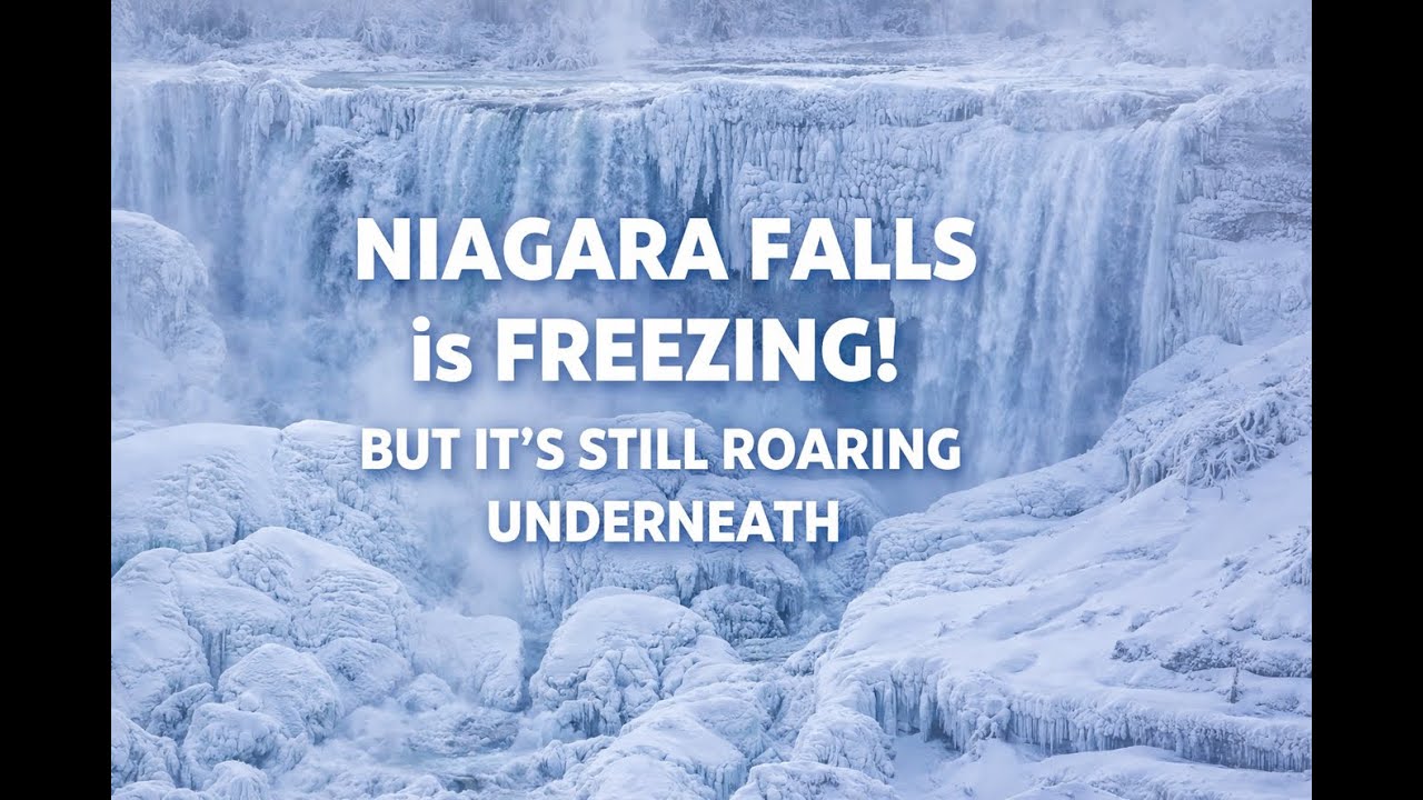 Niagara Falls FREEZING in Extreme Winter (Not CGI!)