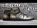Nike Air Jordan 1 Retro High OG Wings Original & Fake