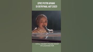 Thumbnail of Putri Ariani Semifinal AGT #putriariani #agt2023 #americasgottalent #loneliness #simoncowell