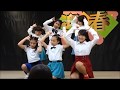 沖縄の小学生ダンスチーム（赤いスカートの子がカワイイｗ）　沖縄市のダンススタジオ　イオン北谷