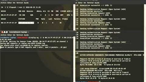 Hack clave wifi con aircrack ng  www.wirelesshack.yolasite.com
