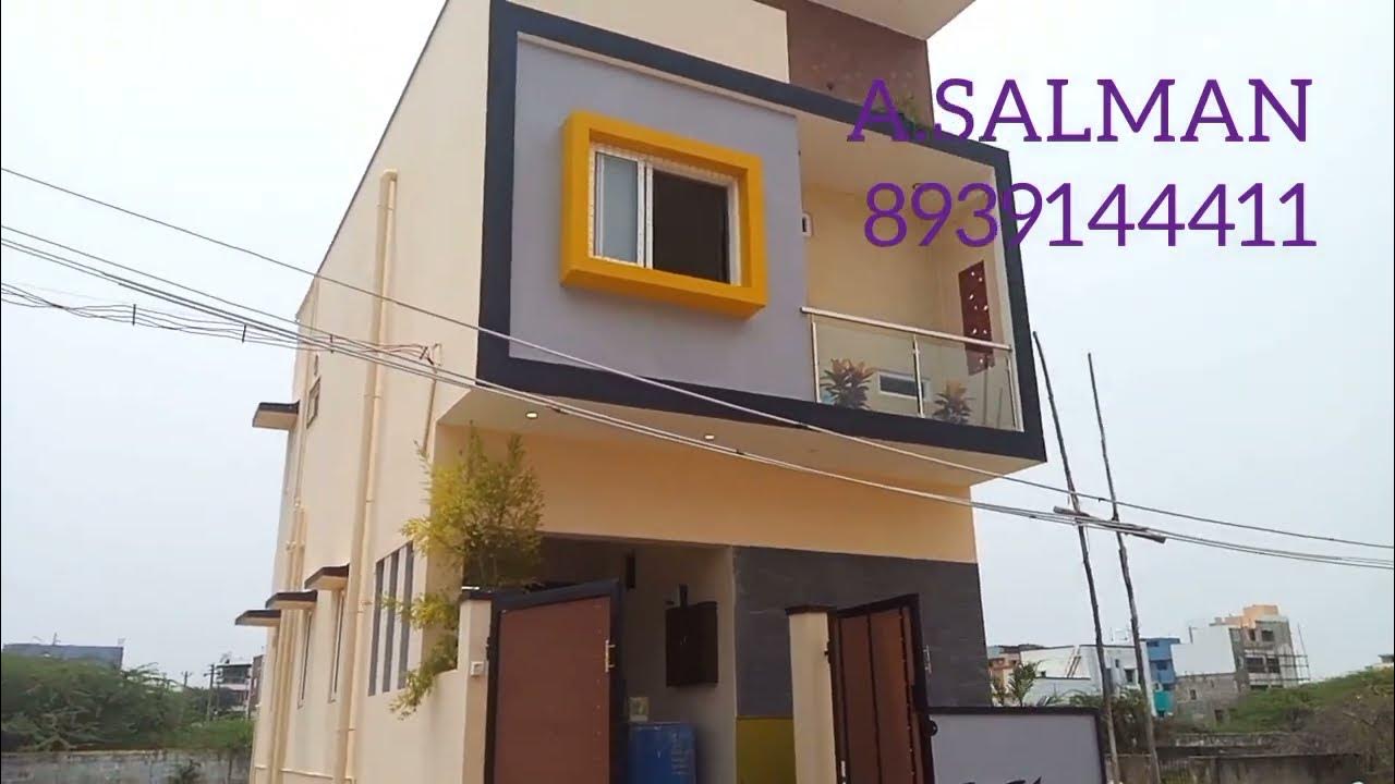 1205.Individual House For Sale KOLATHUR, Land 745 Sqft, Modern