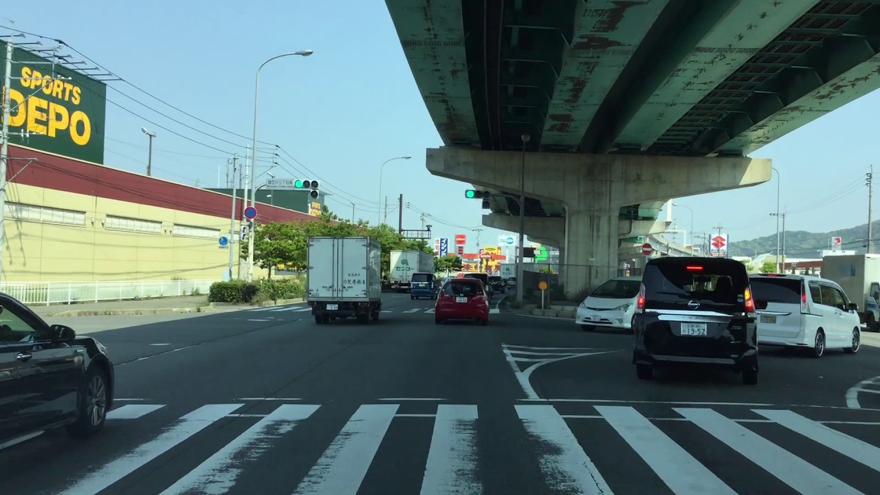 福岡県太宰府〜国道3号線上り半道橋出口〜博多駅東