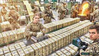 Inside the U.S. Dollar Factory 💵🇺🇸 | How American Money Is Made | Full Manufacturing Process