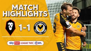 HIGHLIGHTS | Salford City v Newport County