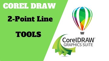 CORELDRAW TUTORIAL   HOW TO USE 2 POINT TOOL | 2 POINT LINE TOOL