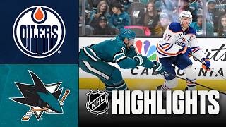 Oilers vs. Sharks | NHL Highlights | April 08, 2026 screenshot 1