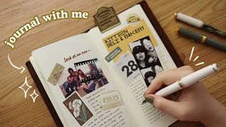 Journal with Me &amp; Answering Questions About Traveler&#39;s Notebook | Abbey Sy