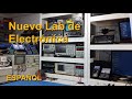 Laboratorio de electrónica - paseo por el nuevo taller y presentando el equipo de medición