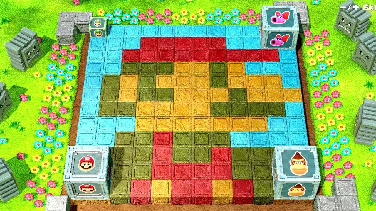 [マリオパーティ スーパースターズ] マリオ vs ルイージ vs ドンキーコング vs バード (COM アルティメットマスター)