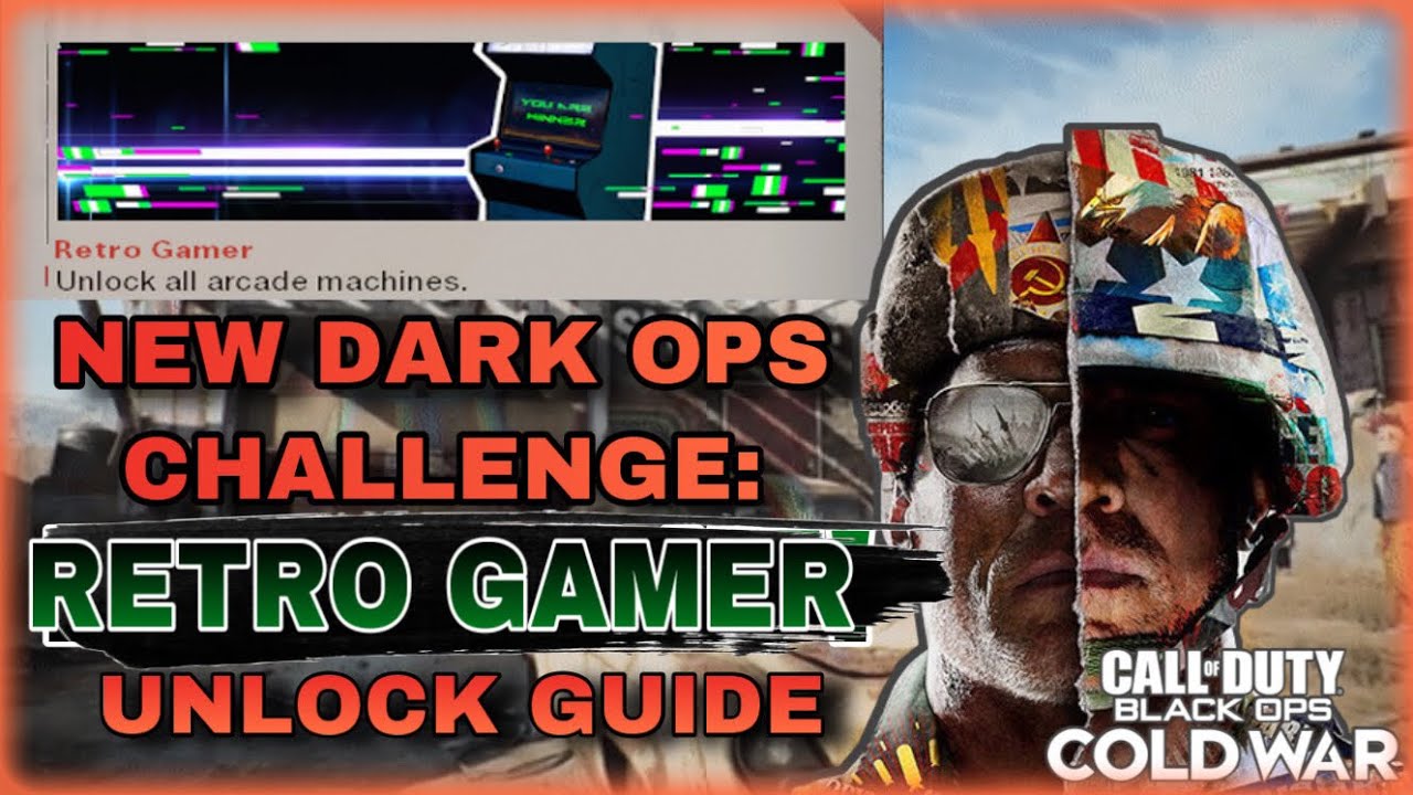 NEW DARK OPS CHALLENGE! RETRO GAMER CALLING CARD GUIDE CALL OF DUTY BLACK OPS COLD WAR