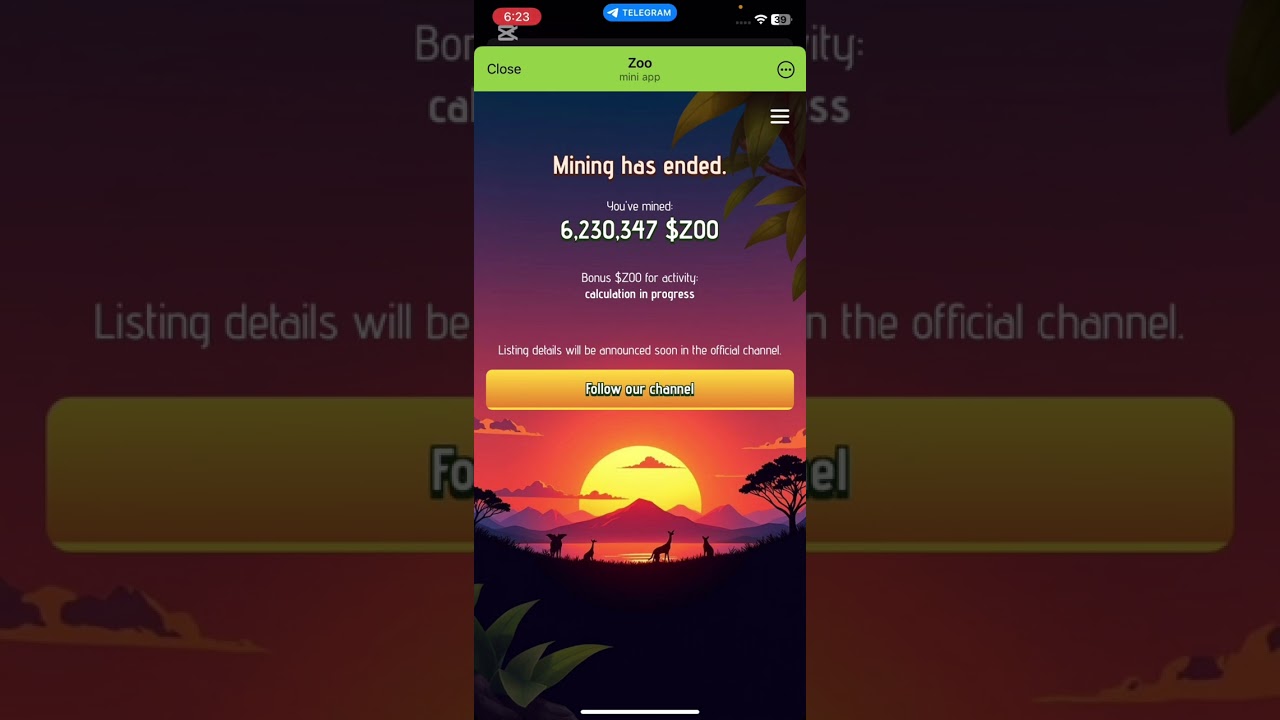 Zoo mining end  LISTING IS HERE | Price prediction