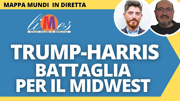 Trump-Harris, battaglia per il Midwest - Usa 2024