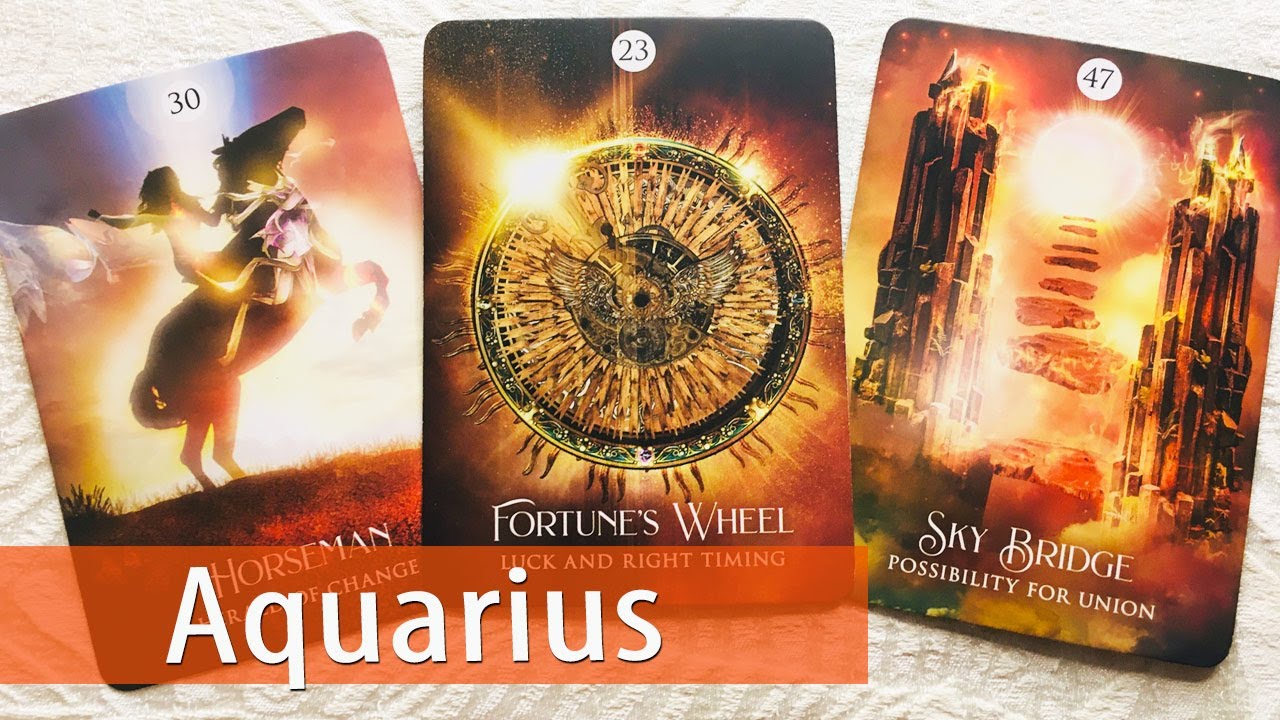 Aquarius A new person will do everything they can to make you happy! 🌞