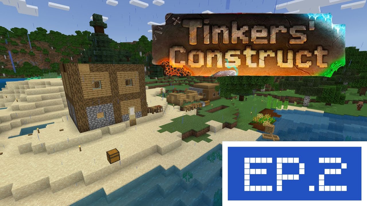 Minecraft PE Tinker Construct Survival EP.2 - YouTube